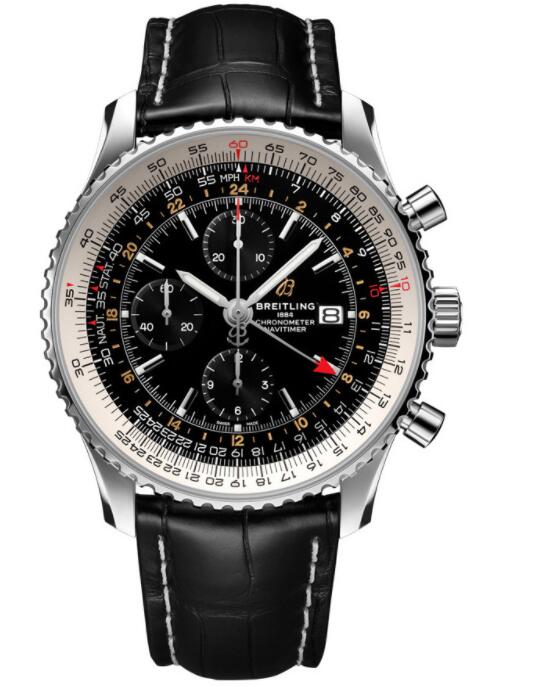 Breitling Navitimer 1 Chronograph GMT Steel A24322121B2P1 Watch Replica